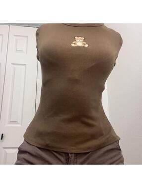brown teddy bear top